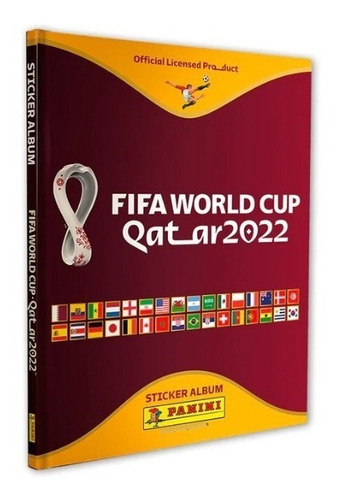 Álbum Tapa Dura Fifa Mundial Qatar 2022