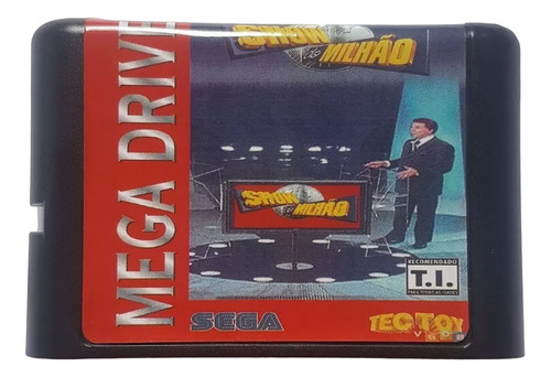 Show Do Milhão Em Português Mega Drive Genesis Tectoy