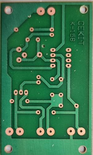 Placa Cekit K-158 Preamplificador Micrófono  Experimental