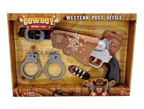 Pistola Set Cowboy Super Gun Blower Bl3430