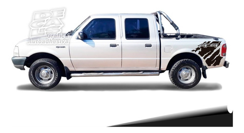Calco Ford Ranger 2002 - 2012  Zebring 4x4 Juego Con Porton