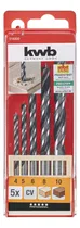Comprar Juego Set Mechas Brocas Cv Para Madera X5 Kwb 514000