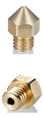 ..:: Boquilla Nozzle Bronce Cr10s M6 1.75 0.2mm ::..