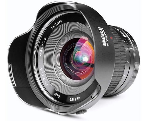 Lente Meike De 12 Mm F / 2.8 Para Mft Panasonic Y Olympus