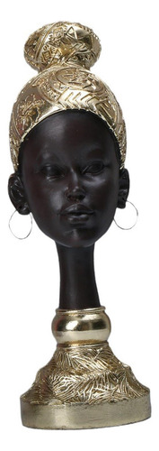 Estatua De Mujer Africana, Figura De Dama Africana