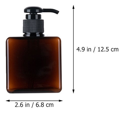 Botellas De Champú Con Dispensador De Jabón, 5 Unidades, Bot