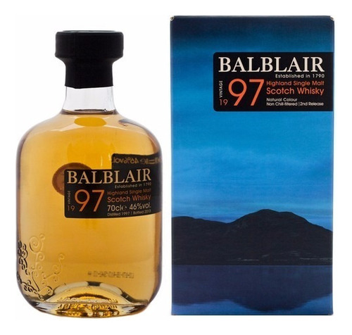 Whisky Balblair 1997 Vintage Highland Single Malt Escoces