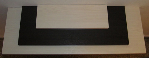 Estante Flotante Con Soportes Reforzados Nova 85x30 Cm