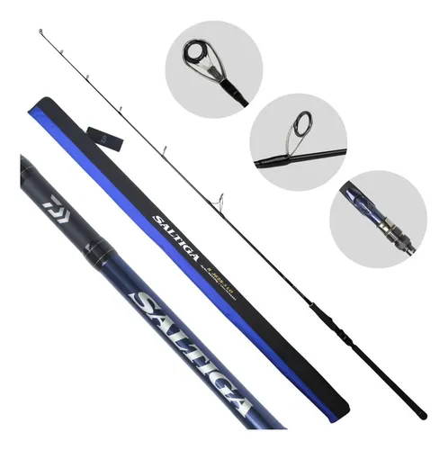 Vara Molinete Daiwa Saltiga R J62s-3 Lo 1,88m Pe3 Jig 220g | Frete