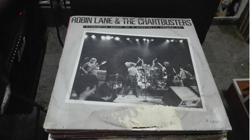 Lp Robin Lane And The Chartbusters 5 Live Acetato,long Play