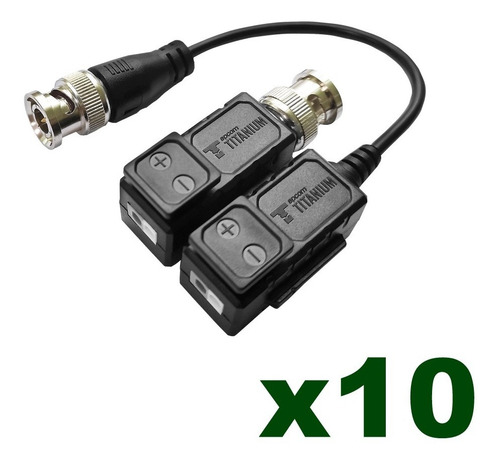 Kit 10 Par Transceptores (baluns) Turbohd 4k Tt-101-f-turbo
