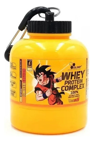 Llavero Goku Embudo Proteína Pastillas Gym Correr Dragon Bal