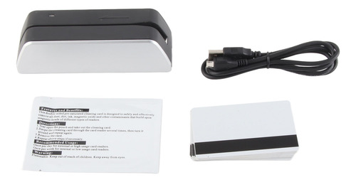 Leitor De Cartão Stripe, Interface Usb Mini De 3 Faixas, Par