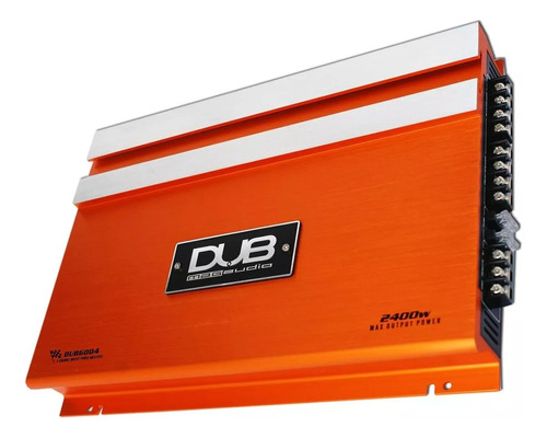 Amplificador Fuente Dub 2400w 4 Canales By Audiobahn Nuevo