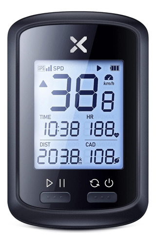 Computadora Inteligente Inalámbrica Con Gps Y Bt P/bicicleta