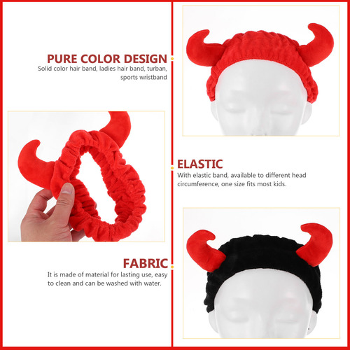 2 Diademas Elásticas A La Moda, Diademas De Maquillaje Para