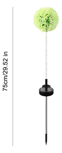 Mz Una Luz Nocturna Para Exteriores, Montada En El Suelo,