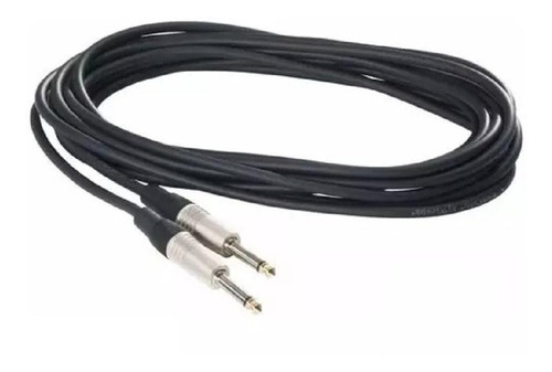 Warwick Rcl30206d7 Black Cable Plug Recto 6.5mm 6metros