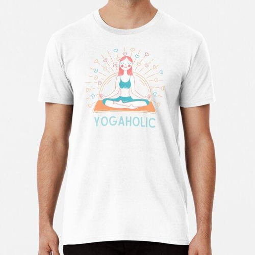 Remera Yogaholic Yoga Lover Meditación Consciente Algodon Pr