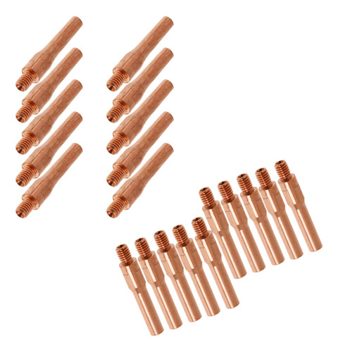 20 Pcs 45mm De De Contato Para De Soldagem Blindada 1.4