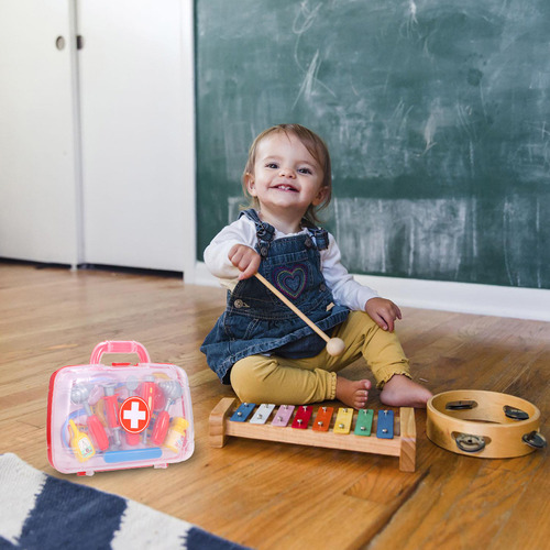 1 Juego De Kits De Médicos Para Niños, Set De Juego De Rol E