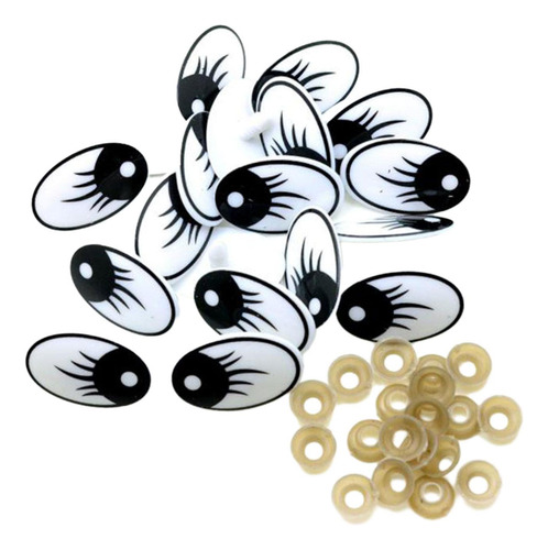 3 X 20 Piezas Ojos De Muñeca, Juguetes, Animales Rellenos,