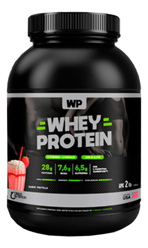 Suplemento Wp Whey Protein 908g Proteína Calidad Usa El Rey