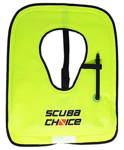 Scuba Choice Scuba Choice Amarillo Neon Snorkel Chaleco De A