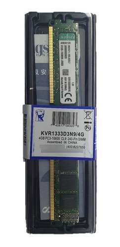 Memoria Ram Ddr3  4g Kingston 10600 / 1333mhz Pc Desktop
