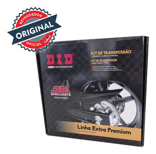 Kit Relação Did Com Retentor Ducati Multistrada 950 17-20