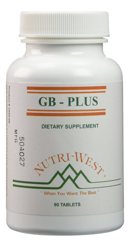 Suplemento Nutri-west Gb-plus 90 Comprimidos