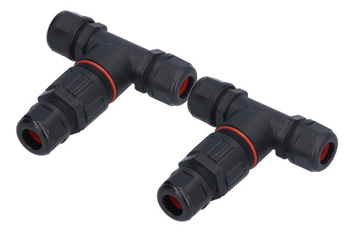 Conector De Unión De 3 Canales, 2 Vías, Impermeable, En Form