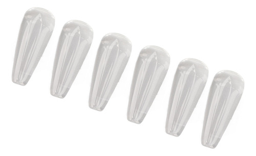 Tarjeta De Color De Uñas De Vidrio, 50 Unidades, Transparent