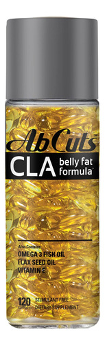 Ab Cuts, F&oacute;rmula Cla Para Grasa Abdominal, 120 C&aacu