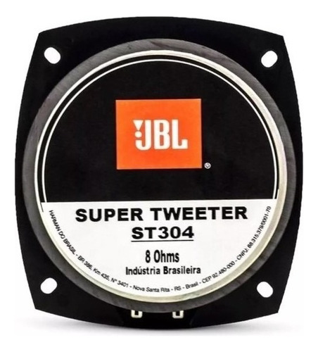 Super Tweeter St304 40w Rms Profissional Jbl Selenium Cor Preto