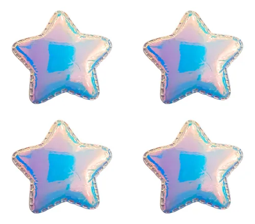 comprar Aplique Parche Termoadhesivo Almoh Estrellas Lentejuelas X 4