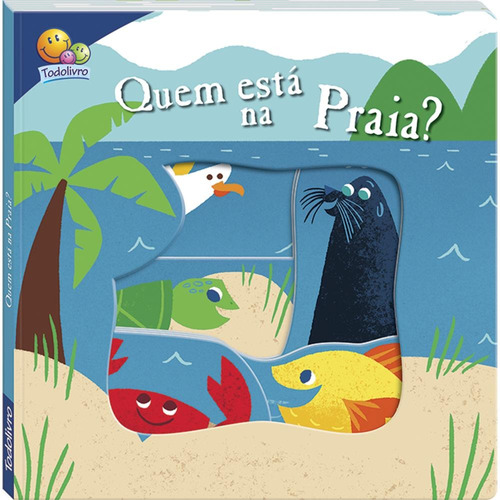 Espie com os amiguinhos: Quem está na Praia?, de The Clever Factory, Inc.. Editora Todolivro Distribuidora Ltda. em português, 2021