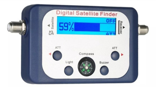 Satfinder Satélital Medidor Localizador Señal Digital 