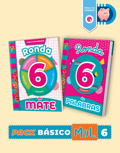 Imagen 1 de 1 de Pack Básico Myl 6 Matemática Y Lengua - Estación Mandioca