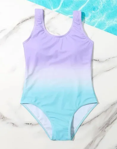 Traje De Ba o Entero Para Ni as Tallas 7 8 A La 13 14 A os