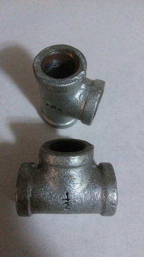 Tee Galvanizada 1/2 - 3/4 Pulgada