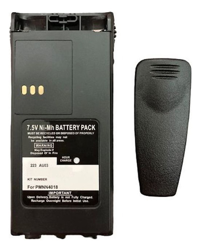Batería Para Radio Motorola Pro3150 Gp308 Pmnn4018 1800 Mah