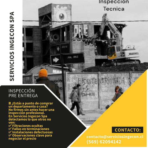 Servicios De Inspección Técnica De Obras Y Pre Ventas