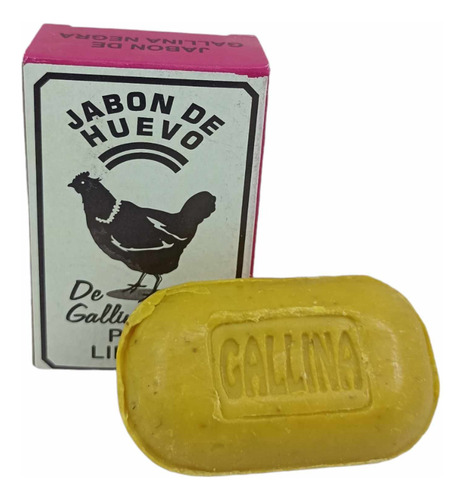 Jabón Espiritual Gallina Negra, Quita Embrujos Y Mal De Ojo