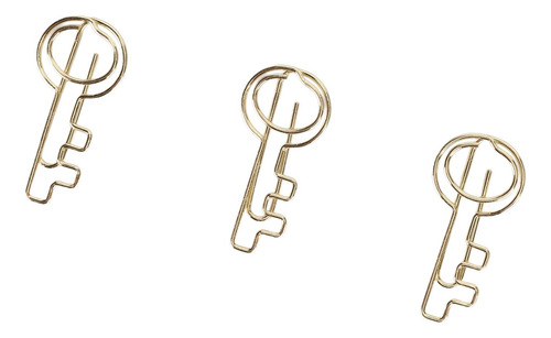 Clips De Papel Para Llaves, 40 Piezas, Clip De Forma Única,