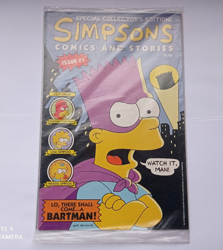 Simpsons Comics And Stories #1 1993