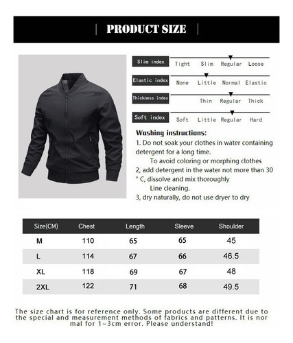 Chamarra Bomber Ligera E Informal Para Hombre
