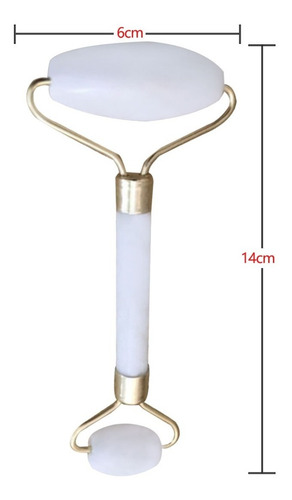 Imagem 4 de 4 de Massageador Facial Rolo De Pedra Jade