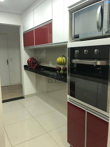 Imagem 9 de 25 de Apartamento Com 3 Dormitórios À Venda, 81 M² Por R$ 365.000,00 - Vila Industrial - Campinas/sp - Ap18138