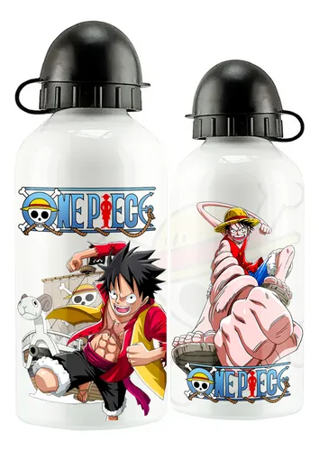 comprar Garrafa Squeeze One Piece Anime Luffy Chopper Zoro Sanji